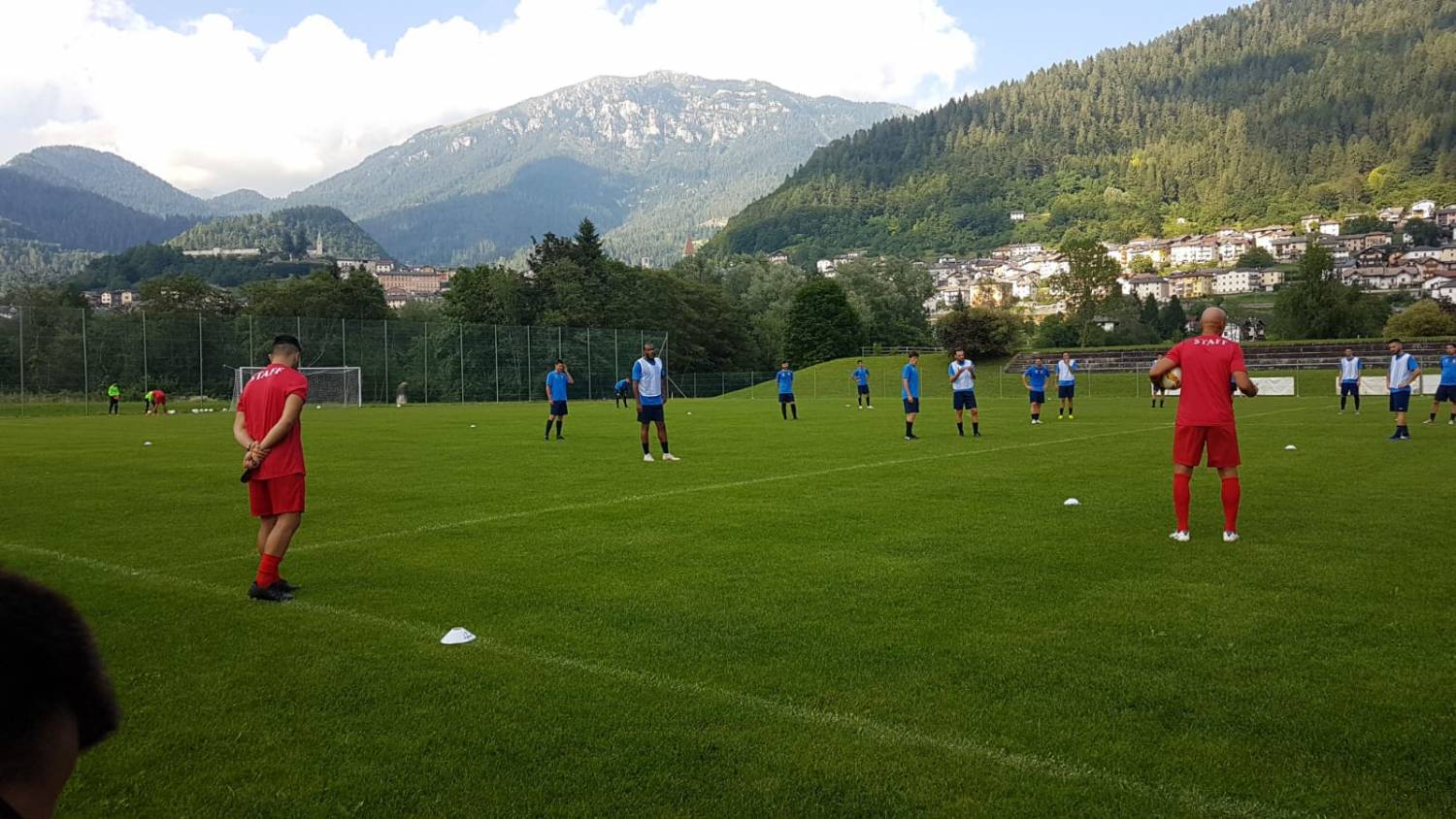 GIALLOROSSI IN RITIRO A CASTEL TESINO