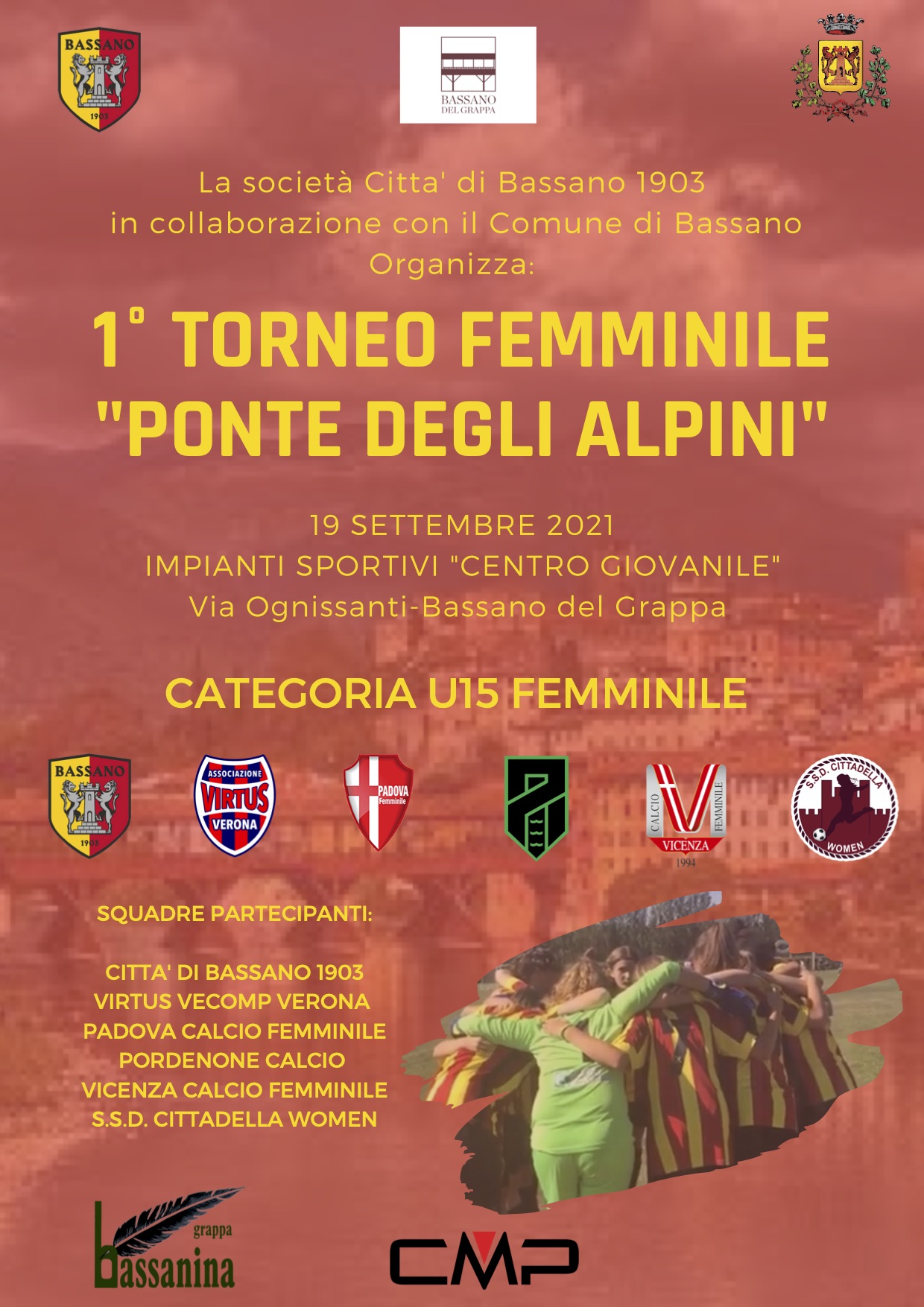 1° TORNEO FEMMINILE PONTE DEGLI ALPINI