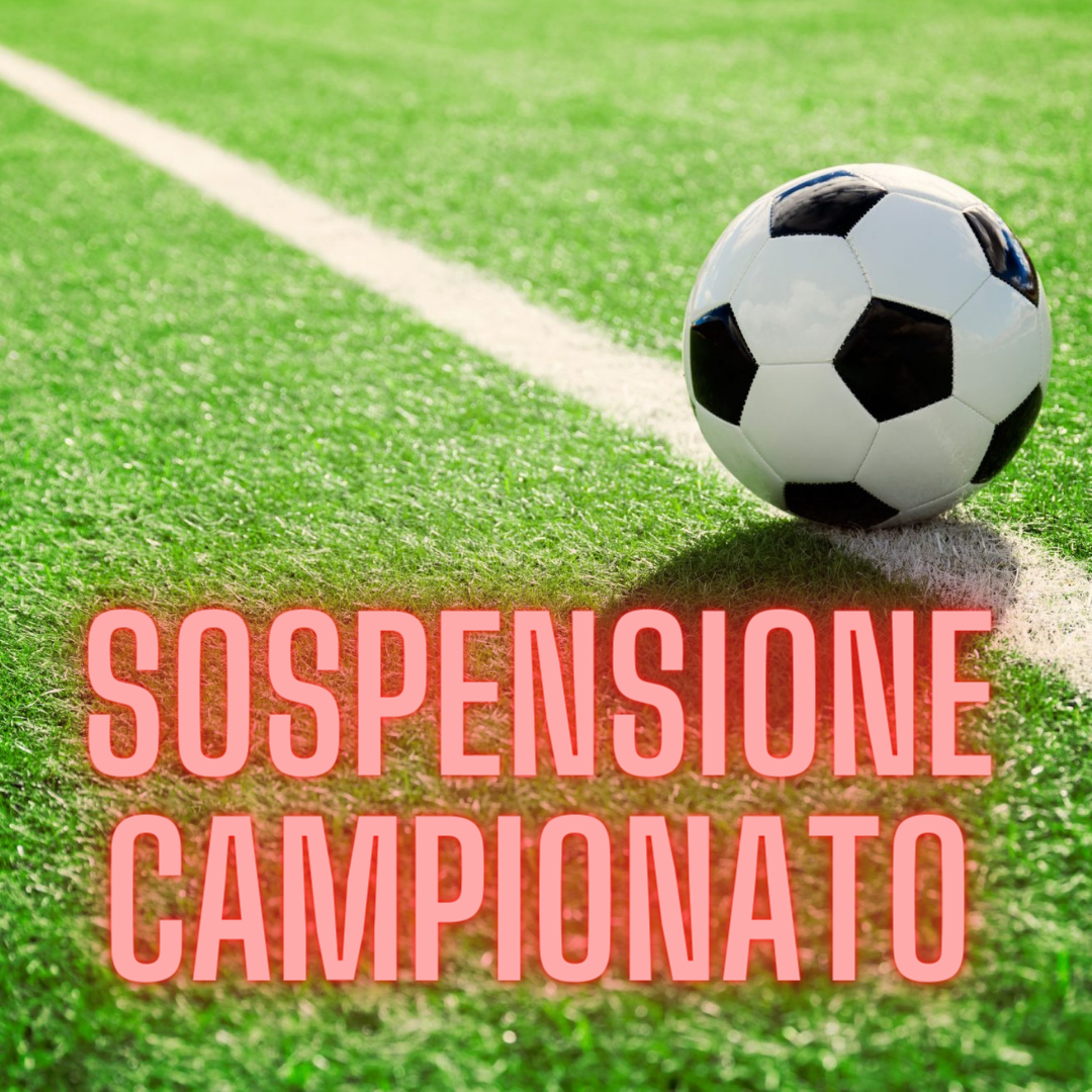 ATTENZIONE: CAMPIONATO TEMPORANEAMENTE SOSPESO