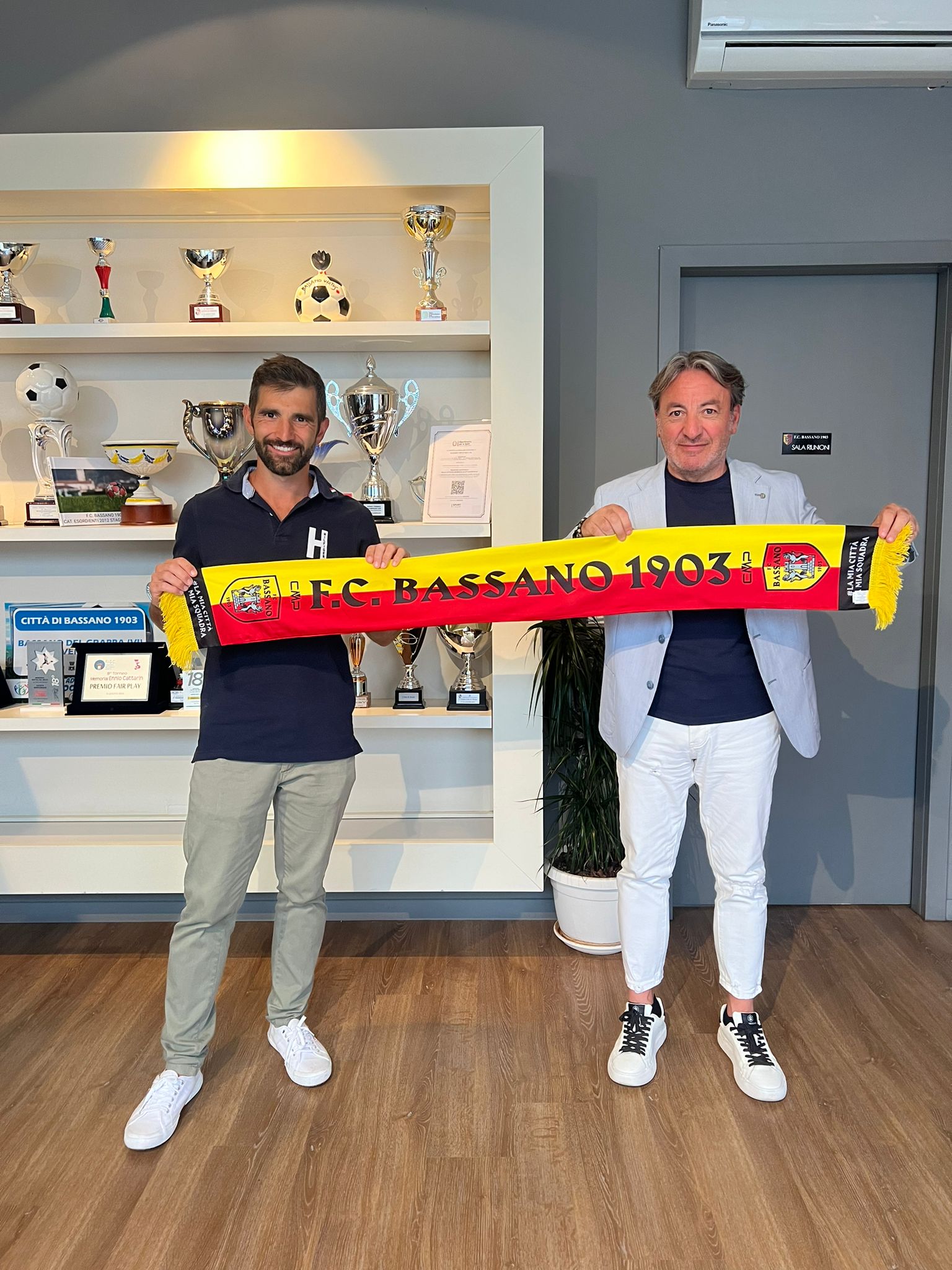 GIULIANO DISSEGNA PROMOSSO A MISTER DEI GIOVANISSIMI U15 ELITE