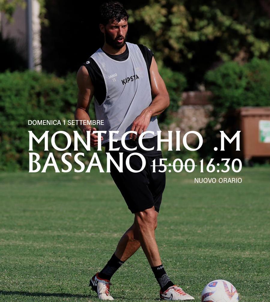 MONTECCHIO - FC BASSANO POSTICIPATA ALLE 16.30