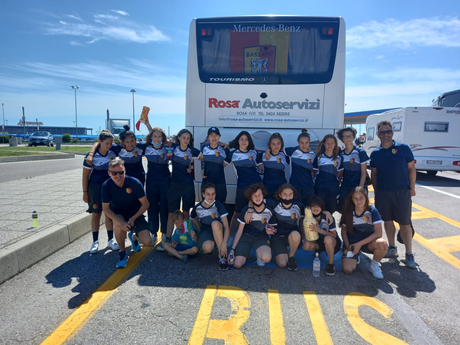 L'UNDER 15 FEMMINILE ALLA 