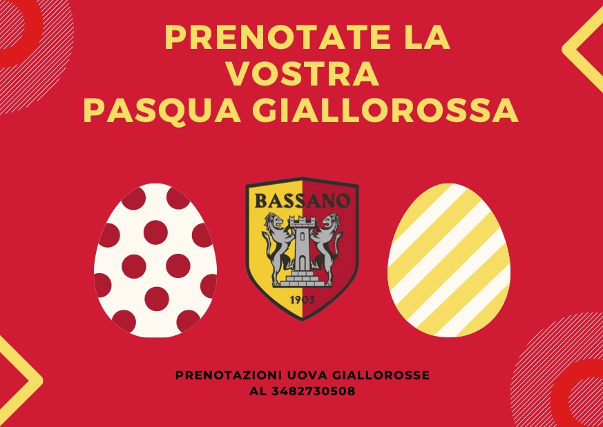 PASQUA GIALLOROSSA: FC BASSANO 1903 AL FIANCO  DEL GRUPPO RISTORATORI BASSANESI